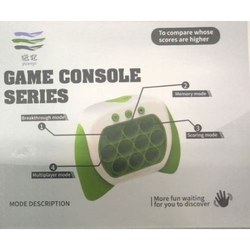POPP IT ELECTRIC WITH LIGHTS AND SOUNDS - GAME CONSOLE SERIES GREEN POPP IT ELECTRIC WITH LIGHTS AND SOUNDS - GAME CONSOLE SERIES GREEN